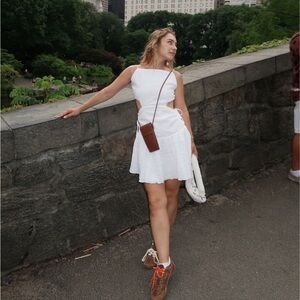 SABO skirt - white backless dress